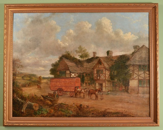  - 02087-Antique-Victorian-Painting-John-Charles-Maggs-1819-1896-1