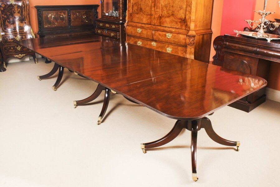 From Victorian to Regency: The Beauty of Antique Dining Tables