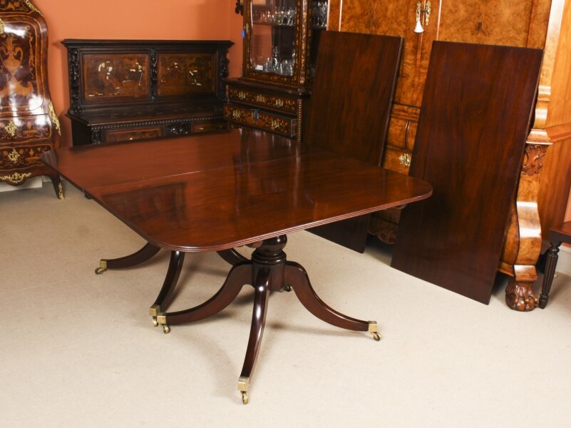 From Victorian to Regency: The Beauty of Antique Dining Tables