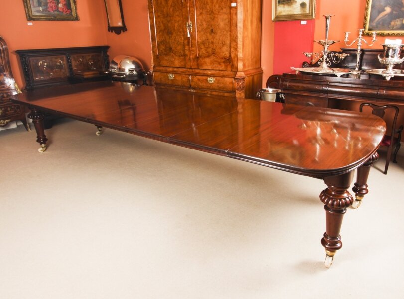 From Victorian to Regency: The Beauty of Antique Dining Tables