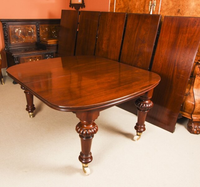 From Victorian to Regency: The Beauty of Antique Dining Tables