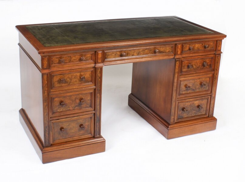 Celebrating the Craftsmanship of Antique Partners Desks
