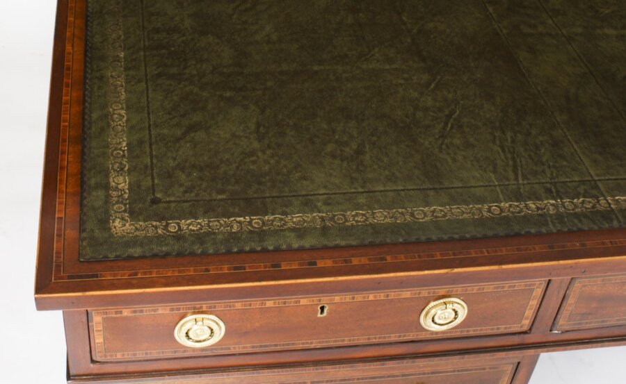 Celebrating the Craftsmanship of Antique Partners Desks
