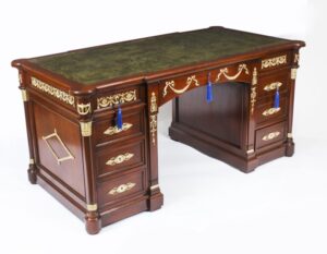 Celebrating the Craftsmanship of Antique Partners Desks