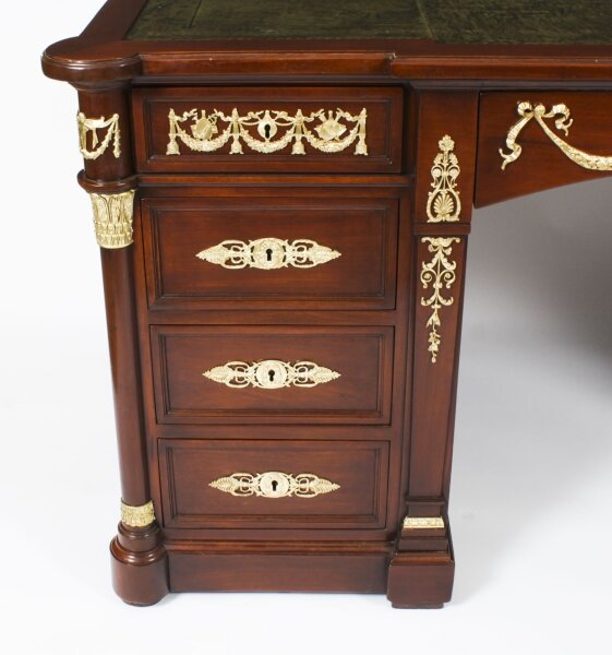 Celebrating the Craftsmanship of Antique Partners Desks
