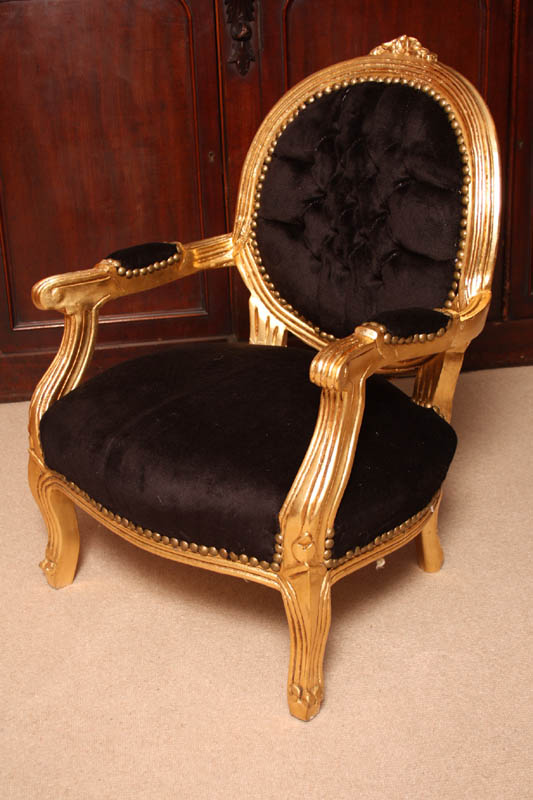 A Louis XV pair of giltwood chairs - Ref.86073