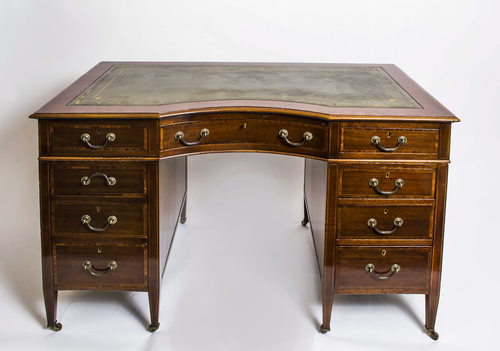 Antique Pedestal Desk | | Ref. no. 03474 | Regent Antiques