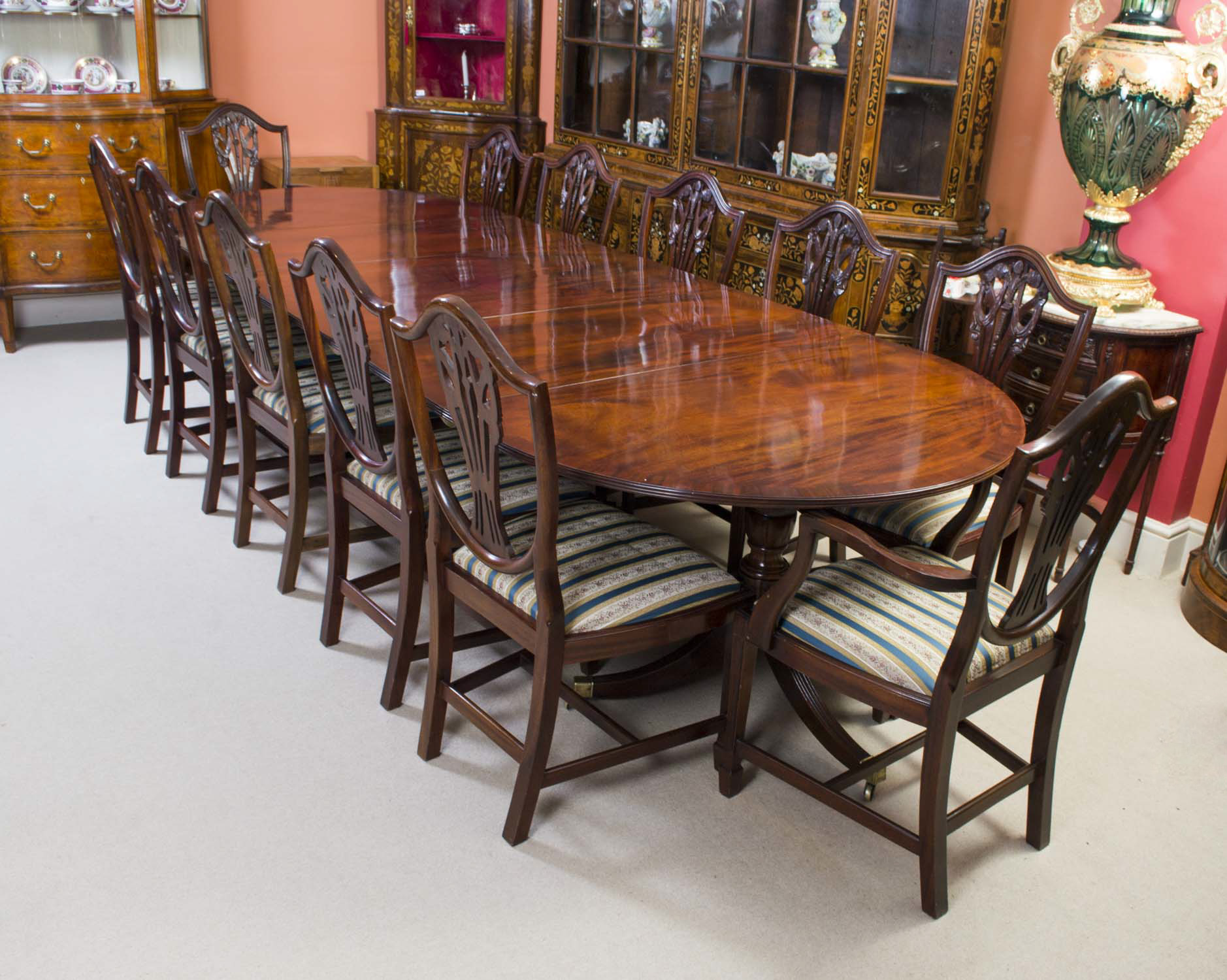 12 chair dining room set