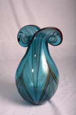 Gorgeous Blue Venetian Glass Vase | Ref. no. 01443 | Regent Antiques