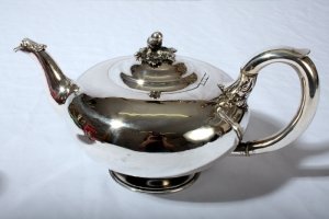 Antique Silver Tea Pot by Paul Storr London 1838 | Ref. no. 01584 | Regent Antiques