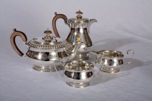 Rare Antique Harrods Silver Tea & Coffee Set c.1930 | Ref. no. 01591 | Regent Antiques