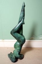 Unusual Abstract Modernist Bronze Sculpture Female Legs | Ref. no. 02253 | Regent Antiques