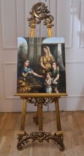 Beautiful  Gilded Wood Artists  Painting Easel | Ref. no. 02393a | Regent Antiques