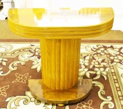 Stunning Art Deco Birdseye Maple Console Side Table | Ref. no. 02936 | Regent Antiques