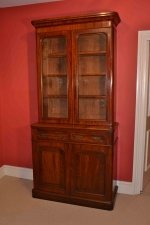 Antique English Victorian Mahogany Bookcase C1880 | Ref. no. 03164 | Regent Antiques