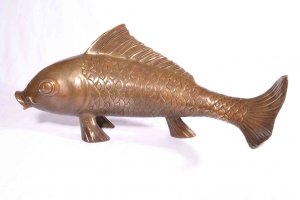 Magnificent and Lifelike Bronze Carp Fish Sculpture | Ref. no. 03584 | Regent Antiques