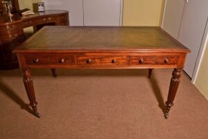 Antique Victorian Partners Writing Table Desk C 1860 | Ref. no. 03734 | Regent Antiques