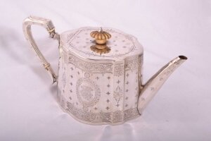 Antique Silver Tea Pot 1872 Robert Harper Original Box | Ref. no. 03872 | Regent Antiques