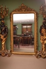 Antique Elegant French Giltwood Overmantle Mirror | Ref. no. 03923 | Regent Antiques