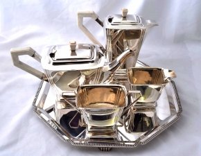 Antique Silver Buyers: Silver Tea Sets, Trays, Bowls