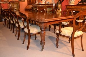 Antique  13ft 6 "Mahogany Dining Table C1830 &12 Chairs | Ref. no. 04260a | Regent Antiques