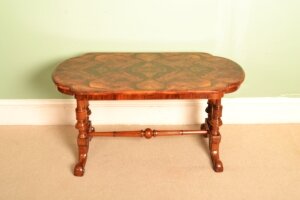 Antique Victorian Cabriole  Burr Walnut Coffee Table | Ref. no. 04392 | Regent Antiques