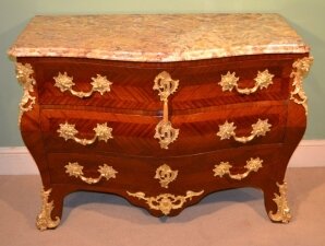 Antique French Kingwood Commode Chest Marble c.1900 | Ref. no. 05042 | Regent Antiques