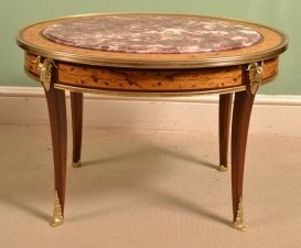 Beautiful French Satinwood Marquetry Coffee Table | Ref. no. 05796 | Regent Antiques