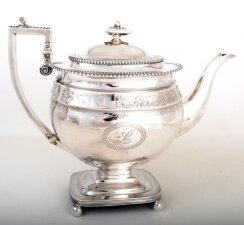 Antique George III Silver Coffee Pot London 1809 | Ref. no. 05978 | Regent Antiques