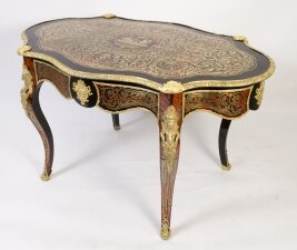 Antique French Boulle Centre Table Bureau Plat c.1860 | Ref. no. 06013e | Regent Antiques