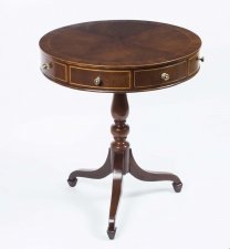 Antique Edwardian Mahogany Drum Occasional Table c.1900 | Ref. no. 06675 | Regent Antiques