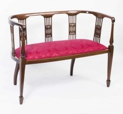 Antique Edwardian Mahogany Two Seater Sofa Couch c.1900 | Ref. no. 06697 | Regent Antiques