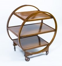 Antique Art Deco Walnut Serving Trolley c.1920 | Ref. no. 07054 | Regent Antiques