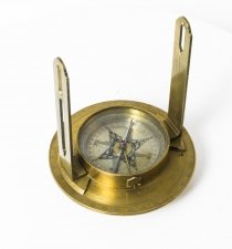 Antique English Victorian Brass Surveyor\