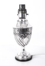 Antique Victorian  Sterling Silver Lamp Mappin Bros 1898 | Ref. no. 07370 | Regent Antiques