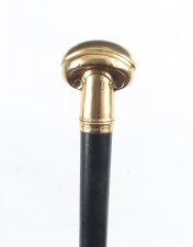 Antique Walking Stick Cane 15 Ct Gold Topped 1891 | Ref. no. 09040 | Regent Antiques