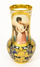 Antique Royal Vienna Porcelain Factory Signed Hand painted Vase  Circa1900 | Ref. no. A1305 | Regent Antiques