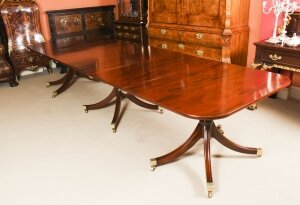 Antique 12ft Regency   Triple Pillar Dining Table  C1830  19th C | Ref. no. A2930 | Regent Antiques