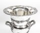 Vintage Large Silver Plated Wine Cooler 20th Century | Ref. no. 00101a | Regent Antiques