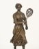 Vintage Bronze Sculpture 1930s Female Tennis Player 20th C | Ref. no. 02711 | Regent Antiques