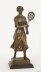 Vintage Bronze Sculpture 1930s Female Tennis Player 20th C | Ref. no. 02711 | Regent Antiques