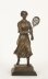 Vintage Bronze Sculpture 1930s Female Tennis Player 20th C | Ref. no. 02711 | Regent Antiques