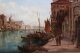 Antique Pair Oil Paintings Grand Canal Venice Alfred Pollentine  19th C | Ref. no. 08757a | Regent Antiques