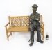 Vintage Lifesize Bronze Sculpture of Seated Charlie Chaplin 20th Century | Ref. no. 09258x | Regent Antiques