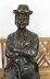 Vintage Lifesize Bronze Sculpture of Seated Charlie Chaplin 20th Century | Ref. no. 09258x | Regent Antiques