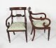 Vintage Set 8 Mahogany Regency Revival  Bar Back Dining Chairs 20th C | Ref. no. A1043 | Regent Antiques