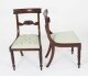 Vintage Set 18 Mahogany Regency Revival  Bar Back Dining Chairs 20th C | Ref. no. A1043X | Regent Antiques