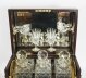 Antique Victorian Three Bottle Tantalus & Games Compendium 19th C | Ref. no. A3874 | Regent Antiques