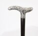 Antique English Silver & Ebonized Walking Stick Circa 1880 19th C | Ref. no. A3887a | Regent Antiques