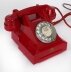 Vintage Red Perspex Bakelite 330 Telephone 1950s Md 20th C | Ref. no. A3900 | Regent Antiques